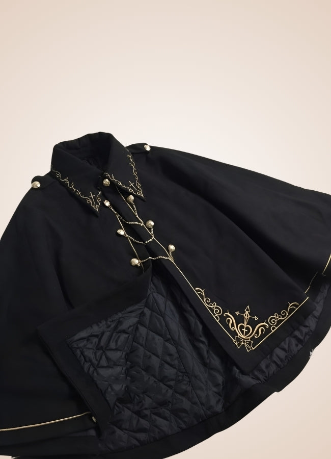 Steampunk Woolen Cloak UK