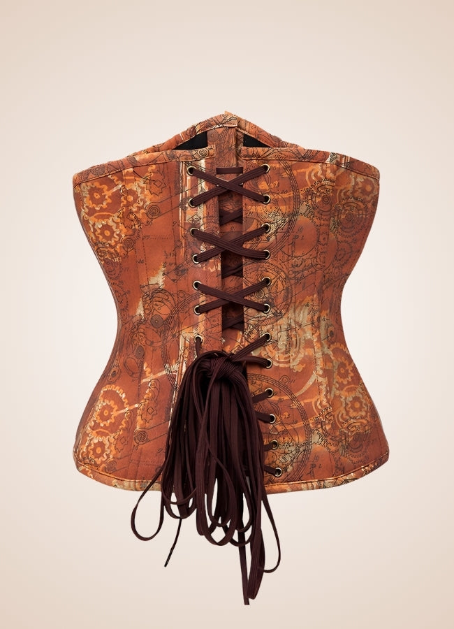 Steel Bone Steampunk Corset UK