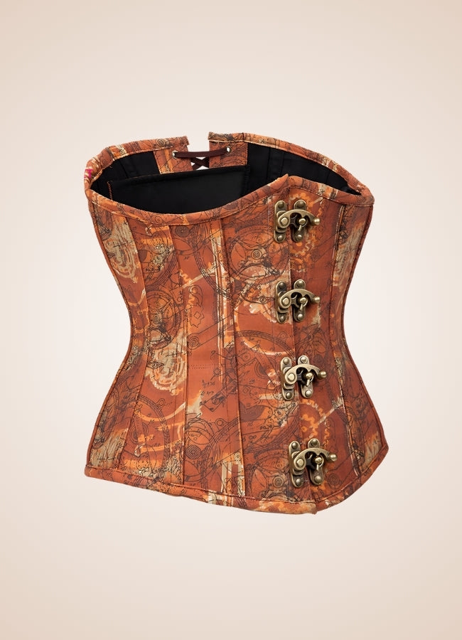 Steel Bone Steampunk Corset UK