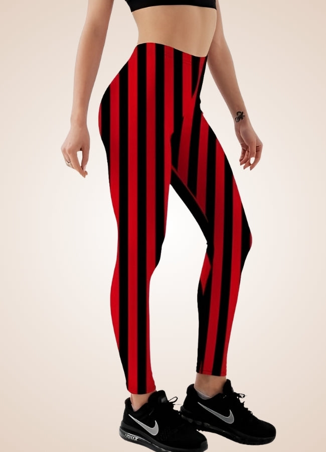 Stripped Vintage Steampunk Legging UK
