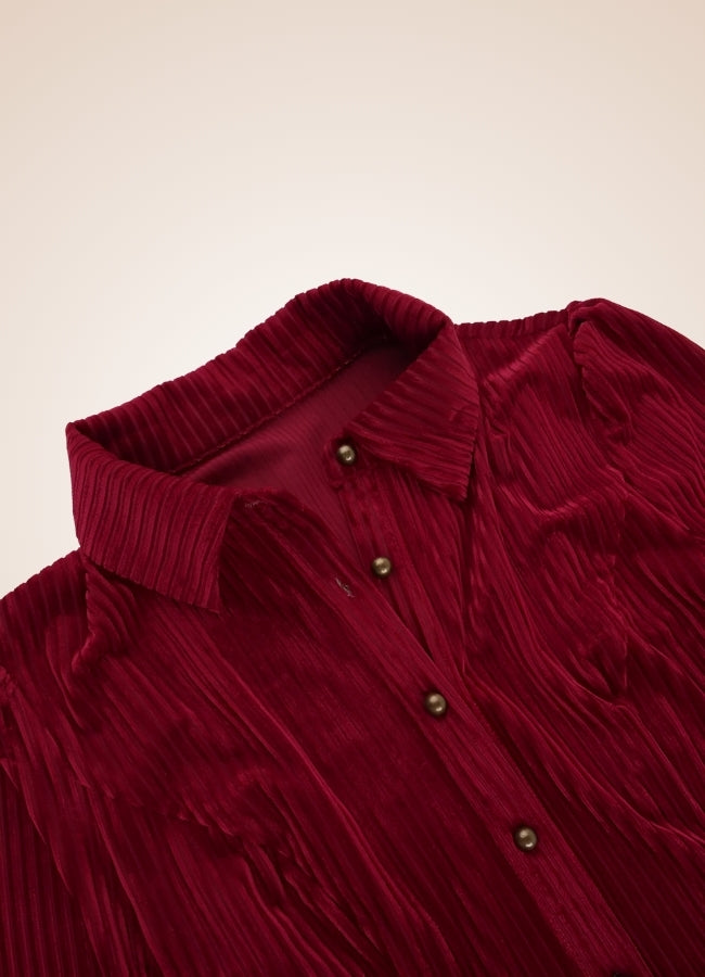Velvet Steampunk Shirt UK