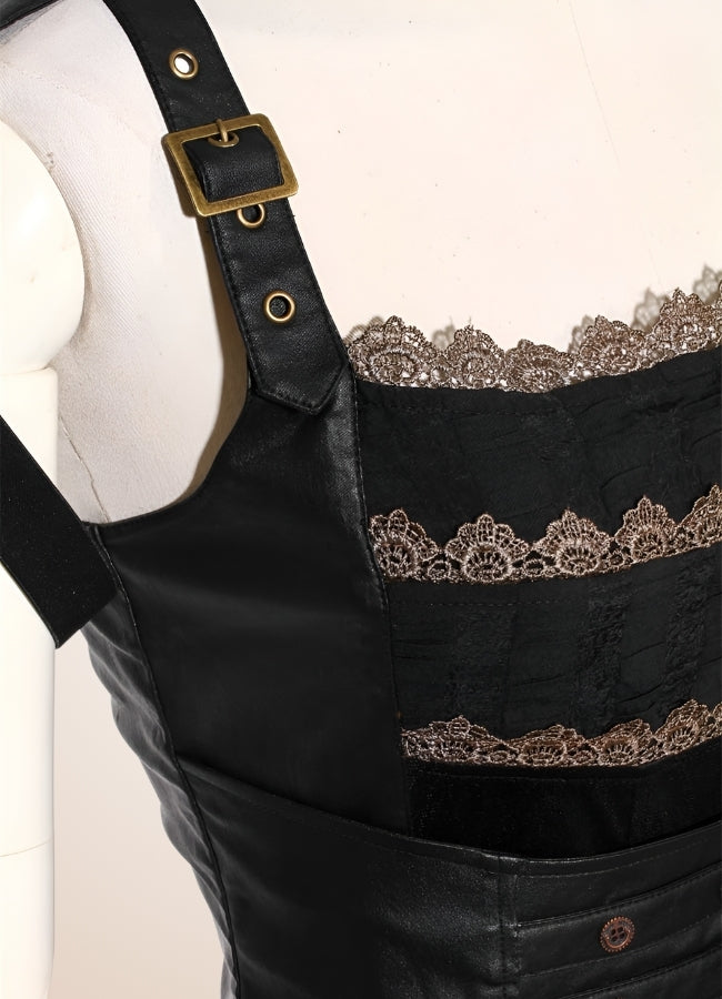 Victorian Asymmetrical Steampunk Dress UK