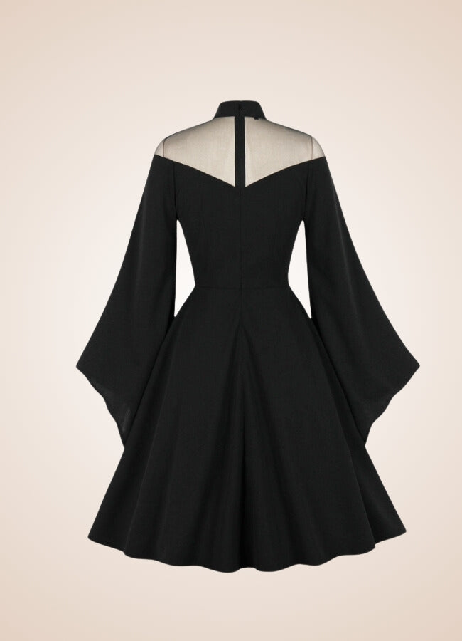 Vintage Gothic Simple Dress UK