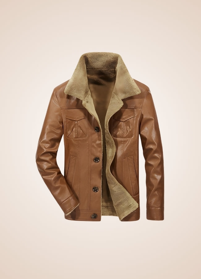 Vintage Steampunk Leather Jacket UK