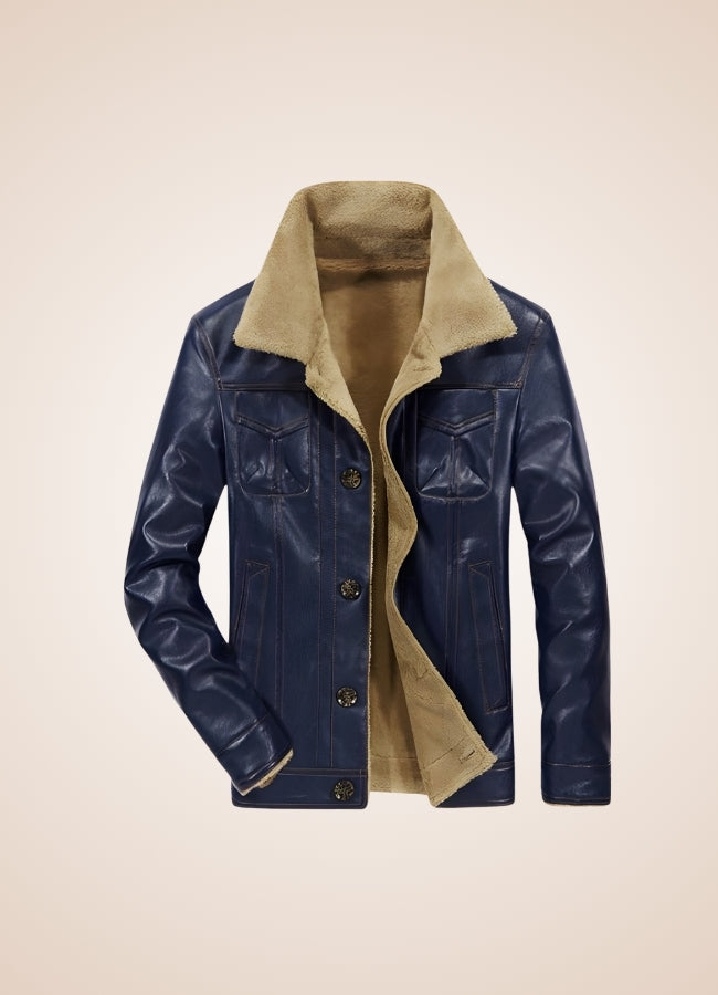 Vintage Steampunk Leather Jacket UK