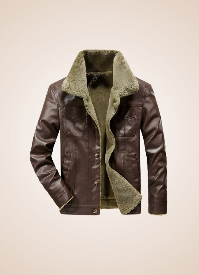 Vintage Steampunk Leather Jacket UK