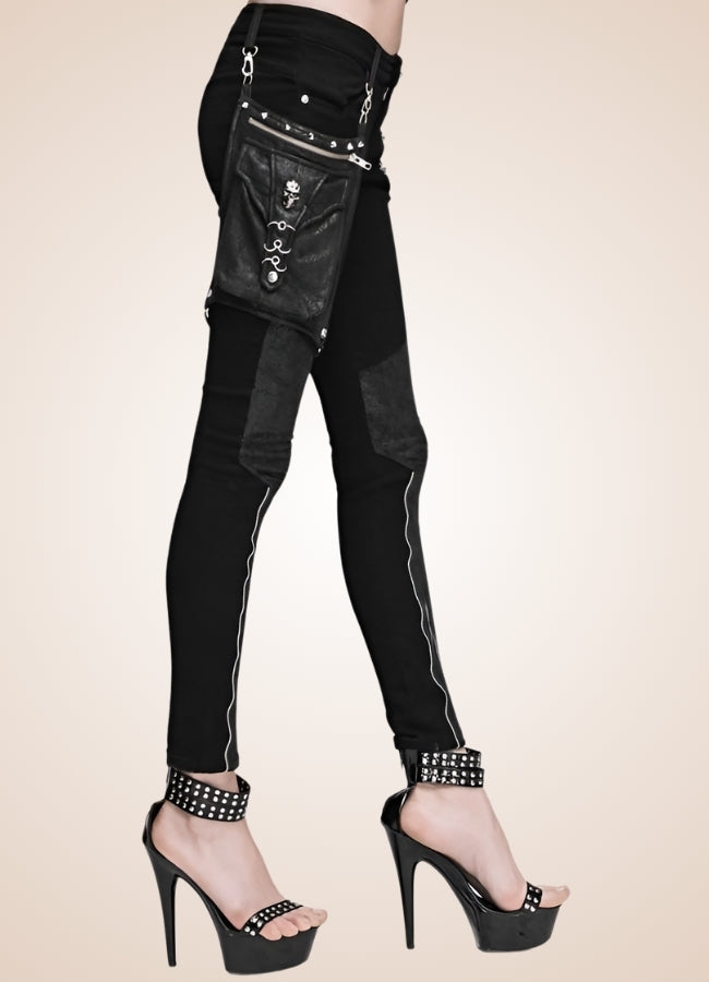 Woman Steampunk Style Pants UK