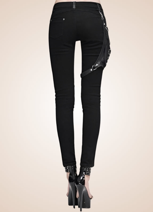 Woman Steampunk Style Pants UK