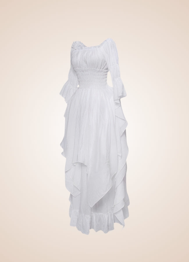 Woman's Long Sleeve Medieval Chemise UK
