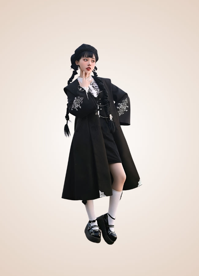 Women's Gothic Lolita Coat UK