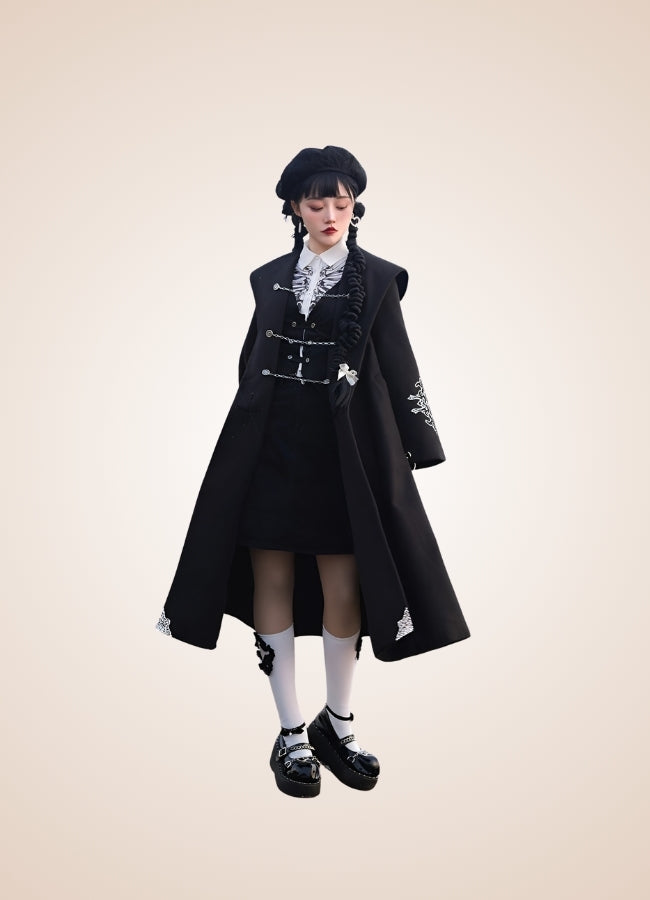Women's Gothic Lolita Coat UK