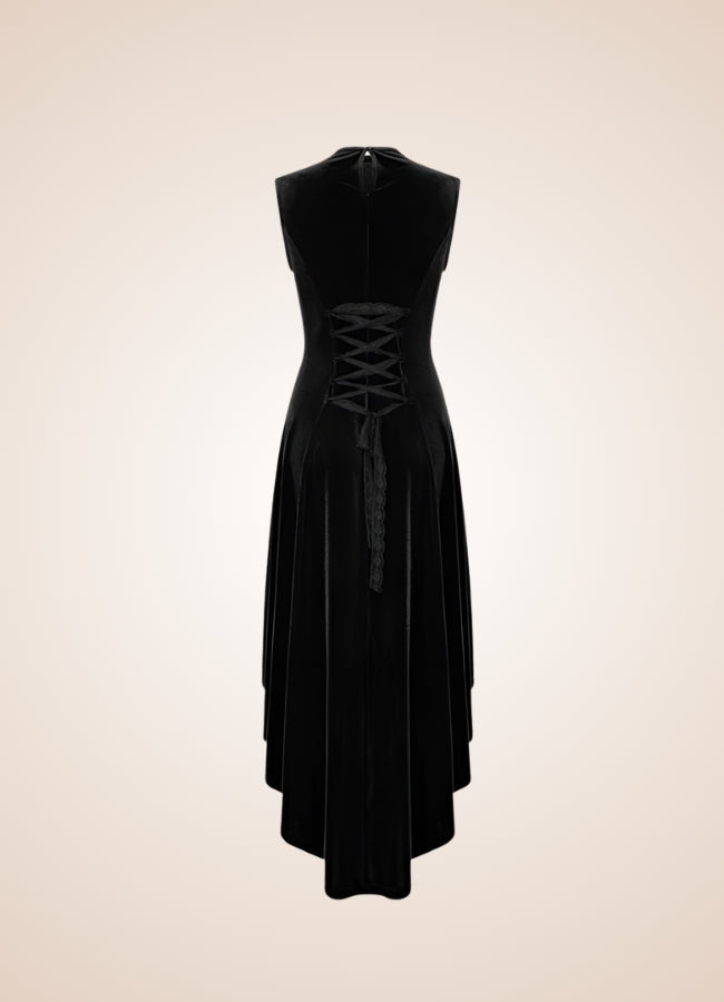 Women's Gothic Sleeveless Dress UK
