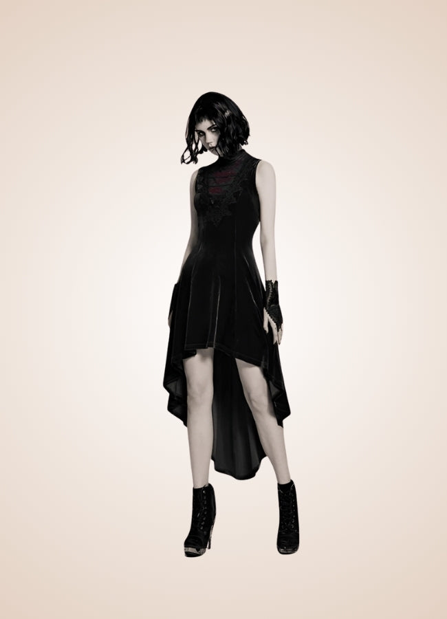 Women's Gothic Sleeveless Dress UK