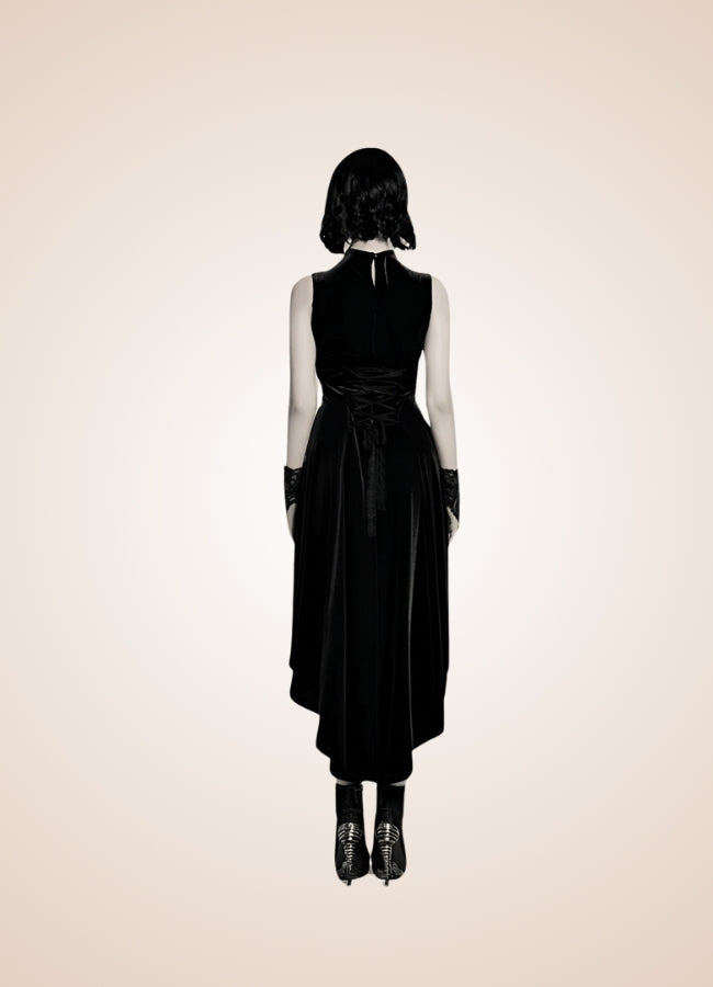 Women's Gothic Sleeveless Dress UK