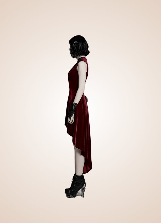 Women's Gothic Sleeveless Dress UK
