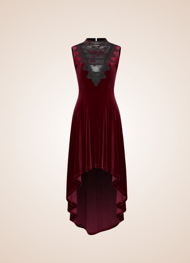 Women's Gothic Sleeveless Dress UK