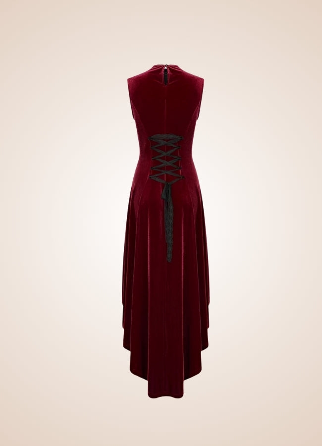 Women's Gothic Sleeveless Dress UK