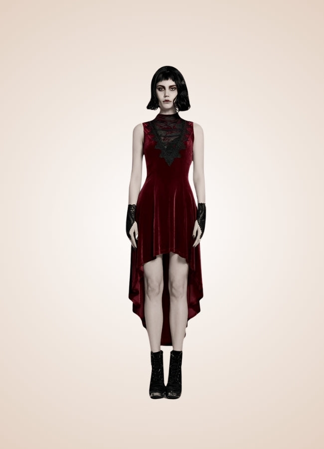 Women's Gothic Sleeveless Dress UK