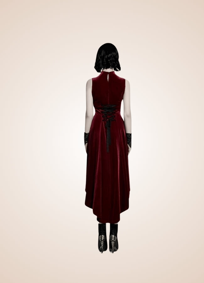 Women's Gothic Sleeveless Dress UK