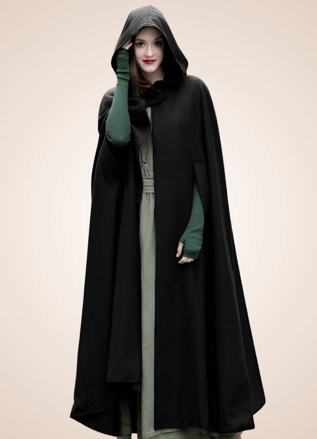 Women's Gothic Victorian Hooded Cape UK