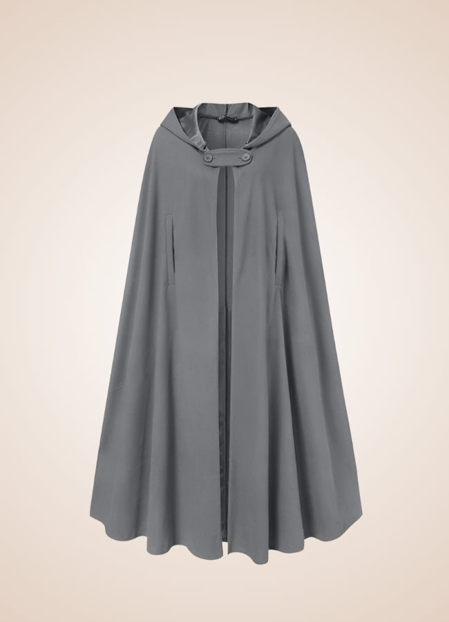 Women's Gothic Victorian Hooded Cape UK