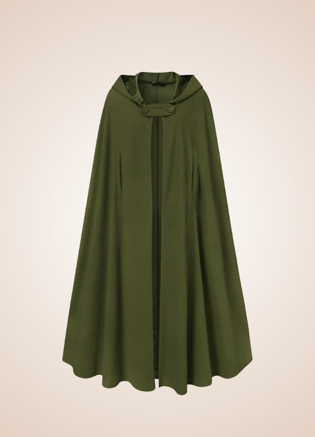 Women's Gothic Victorian Hooded Cape UK