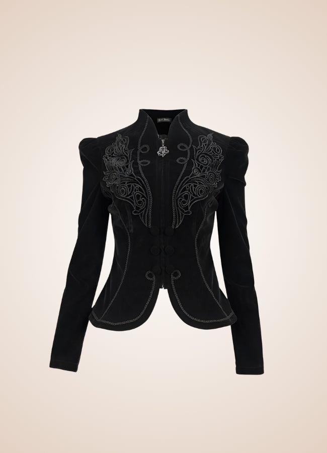 Women's Gothic Zipper Jacket UK