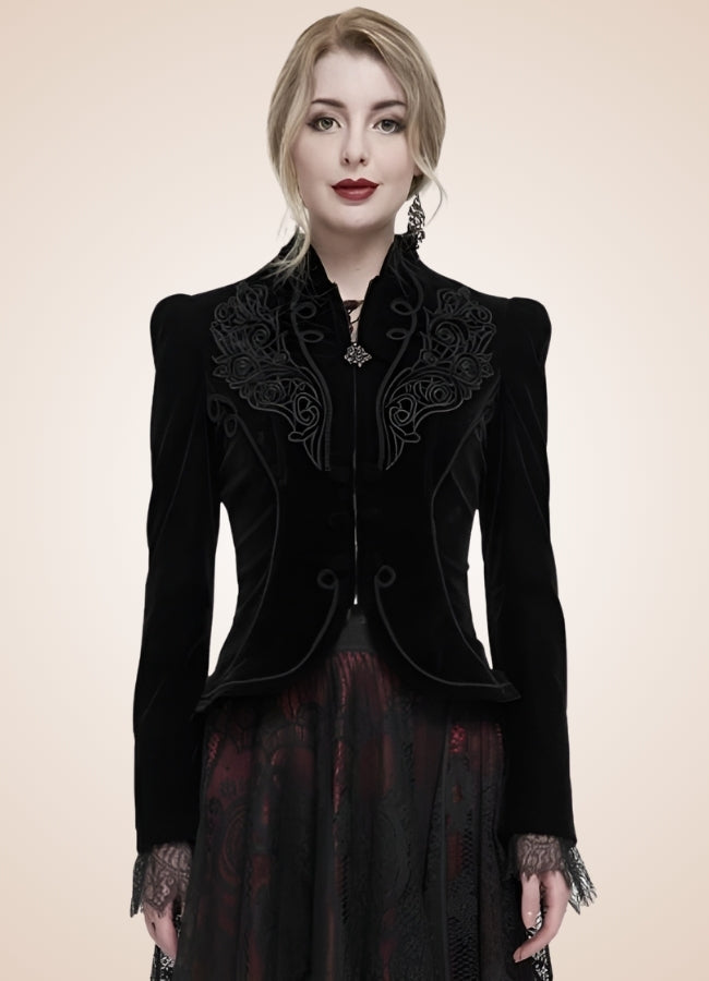 Women's Gothic Zipper Jacket UK