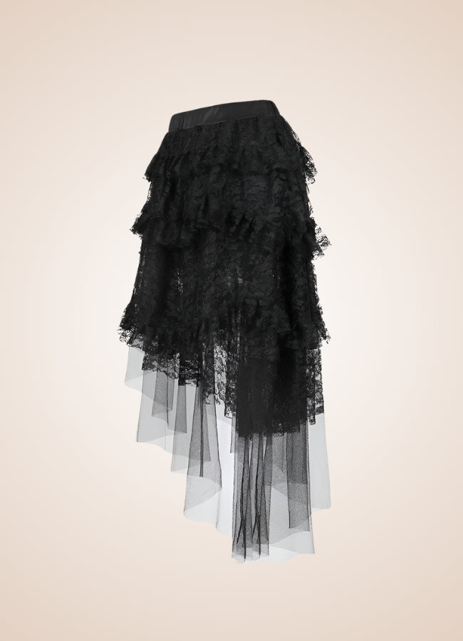 Women's Layered Floral Skirt UK