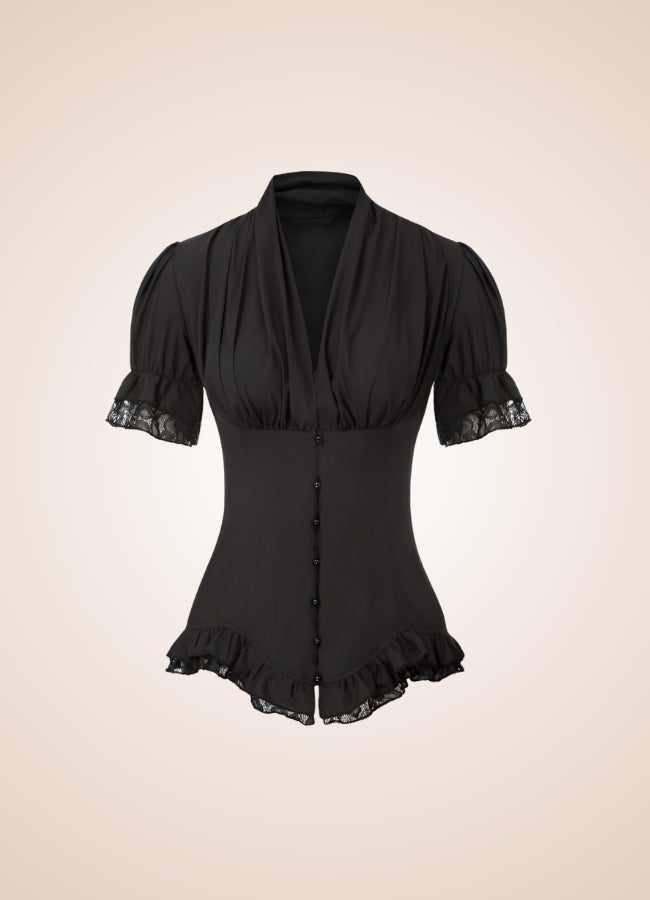 Women's Renaissance Steampunk Shirt UK