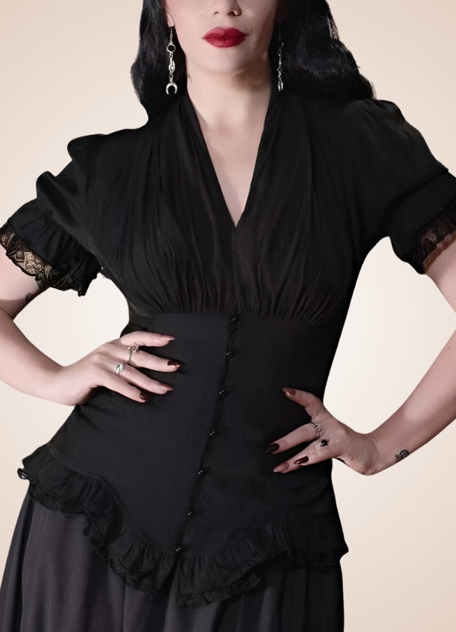 Women's Renaissance Steampunk Shirt UK
