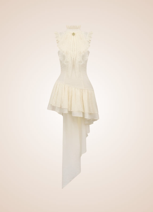 Women's Ruffle Steampunk Dress UK