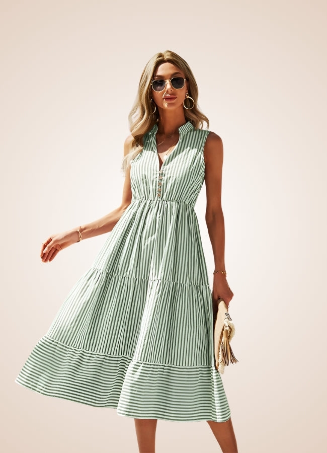 Women's Sleeveless Summer Dress UK