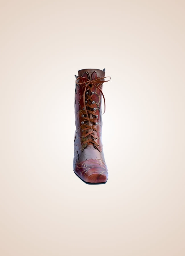 Women's Steampunk Cowboy Style Boots UK