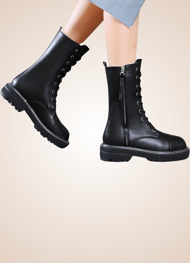 Women's Steampunk Leather Boots UK