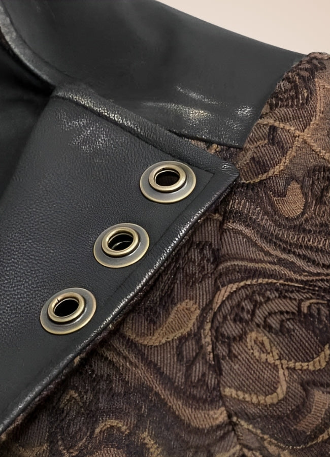 Women's Steampunk Leather Jacket UK