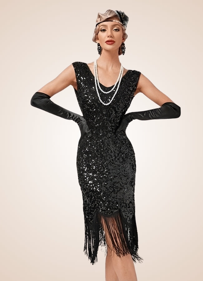 Women's Steampunk Sequin Dress UK