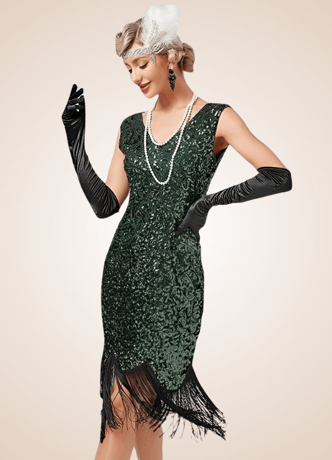 Women's Steampunk Sequin Dress UK