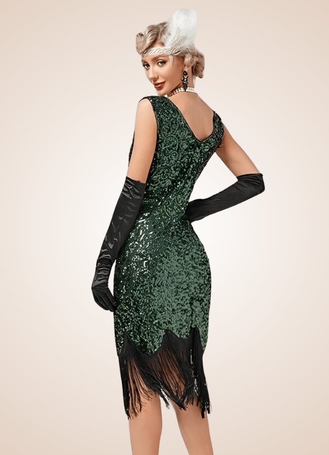 Women's Steampunk Sequin Dress UK