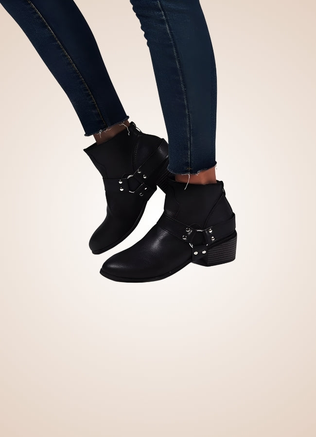 Women's Steampunk Straps Shoes UK