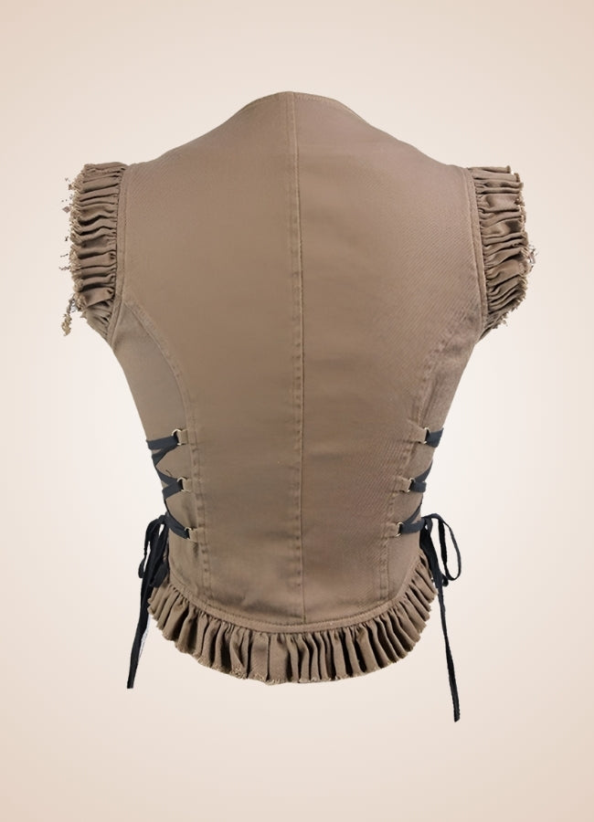 Women's Steampunk Vest UK