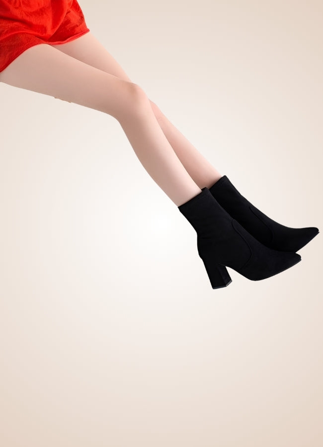 Women's Thick Heel Ankle Boots UK