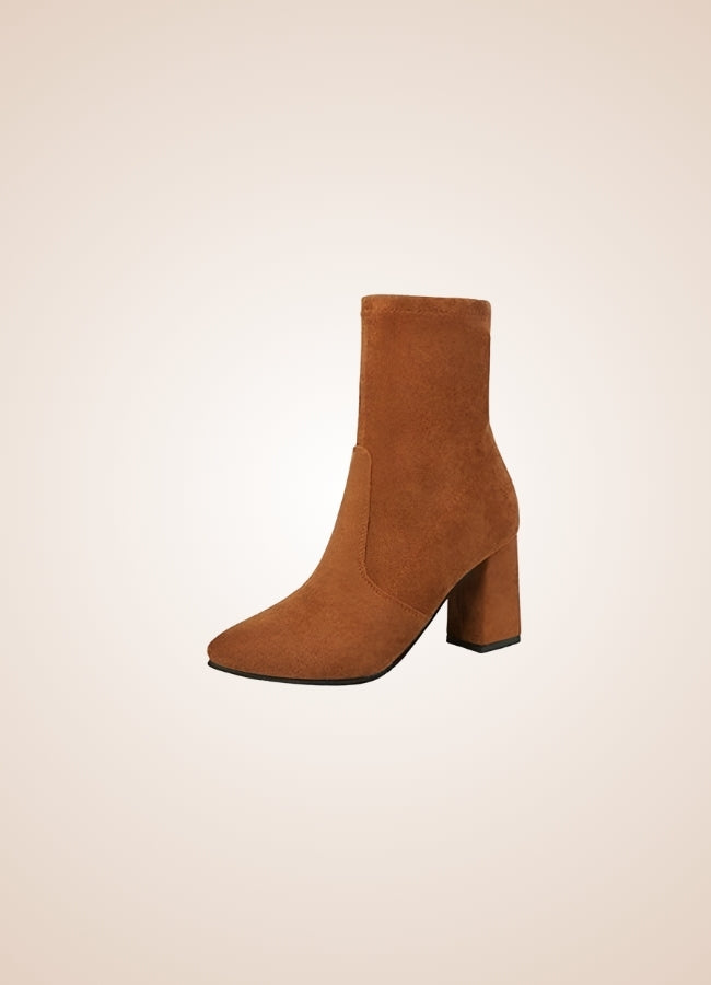 Women's Thick Heel Ankle Boots UK