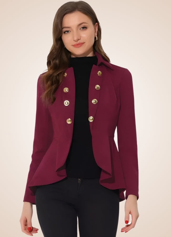 Women's White Steampunk Jacket UK