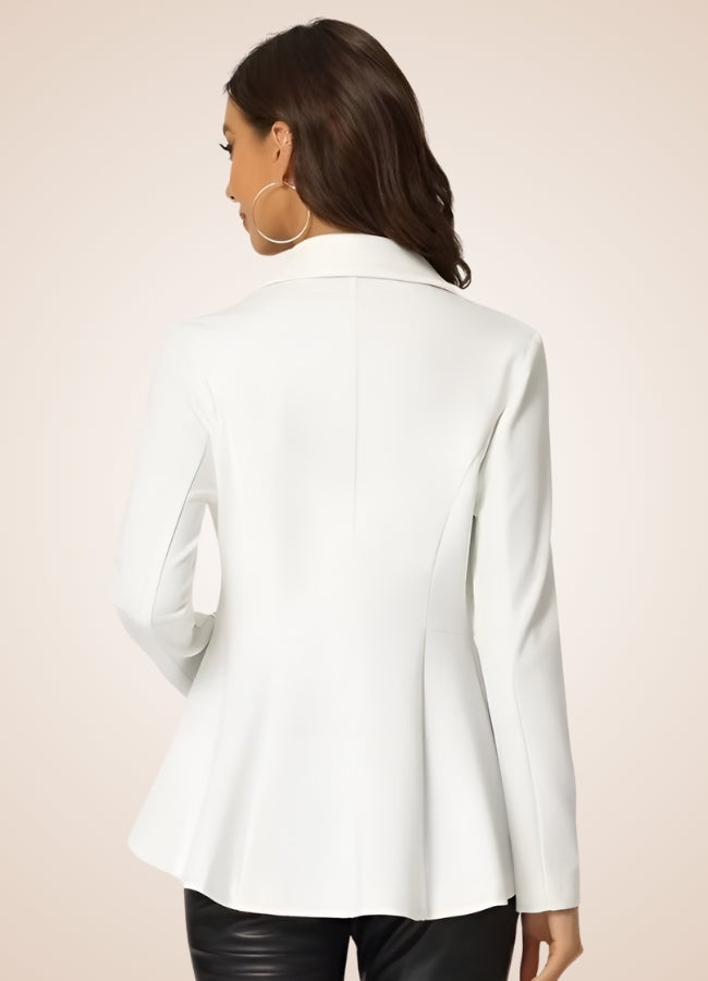 Women's White Steampunk Jacket UK