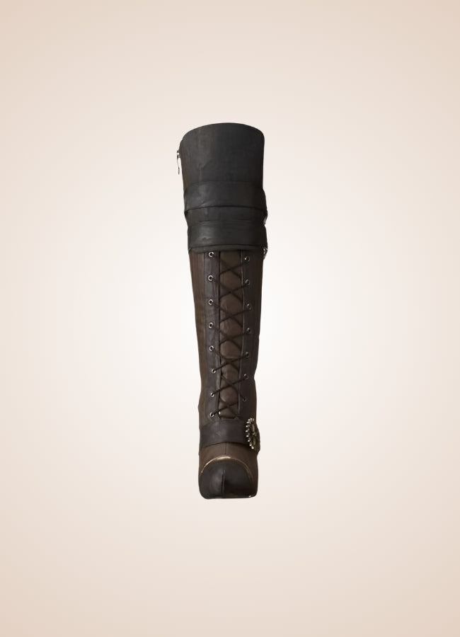 Women's Wild Western Steampunk Boots UK