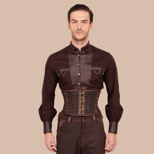 Steampunk Corsetry for Modern Gentlemen