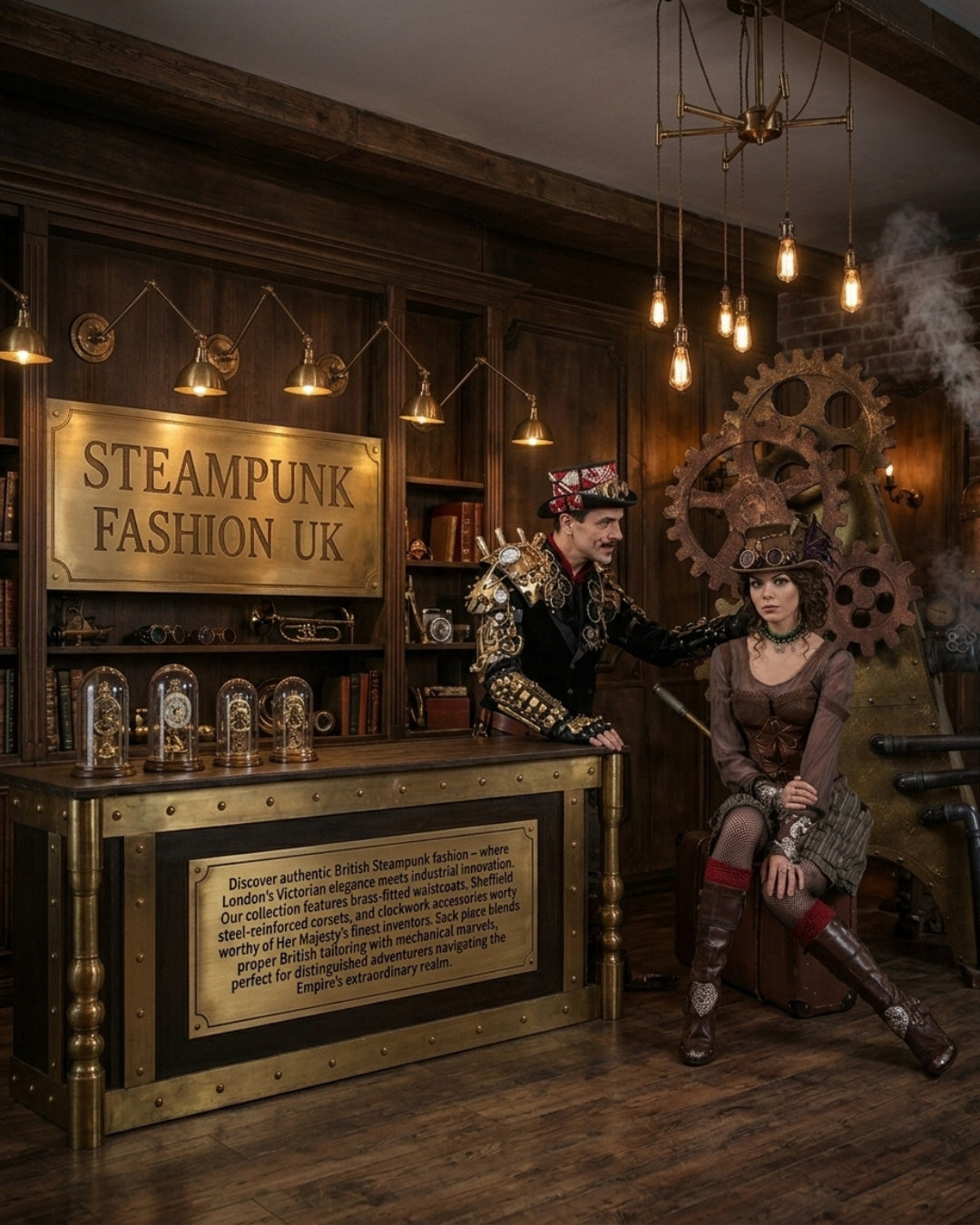Steampunk Clothing & Fashion in the UK