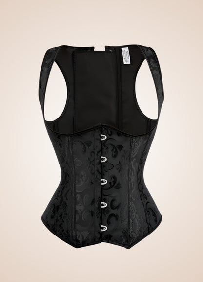 Black Gothic Bustier UK