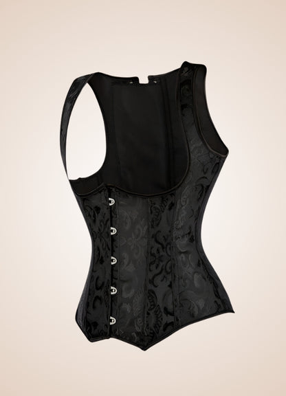 Black Gothic Bustier UK